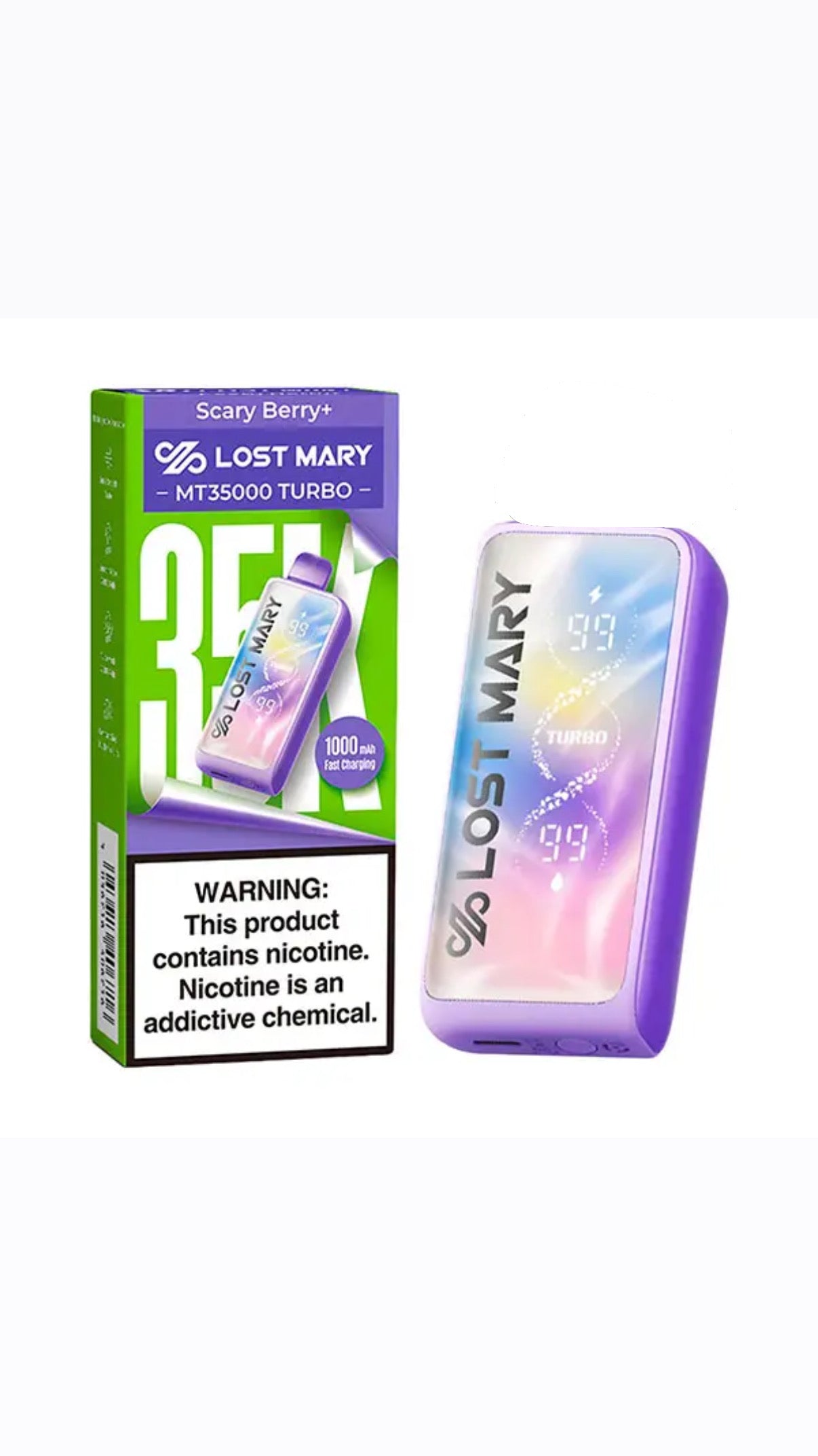 lost mary mt35000 turbo scary berry MT 35000 Rechargeable Pod Device Flavor:OMG B-Pop/ B-Burst 2019 Tacoma Lost Mary Mary Dream