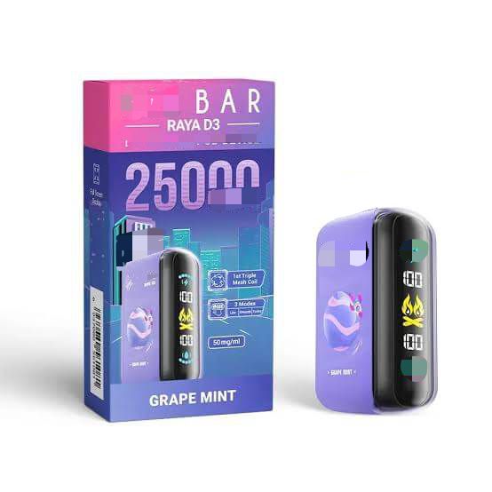 Raya D3 Triple Mesh Coil Rechargeable Pod Device | 45 Min Delivery Bangalore & Hyderabad