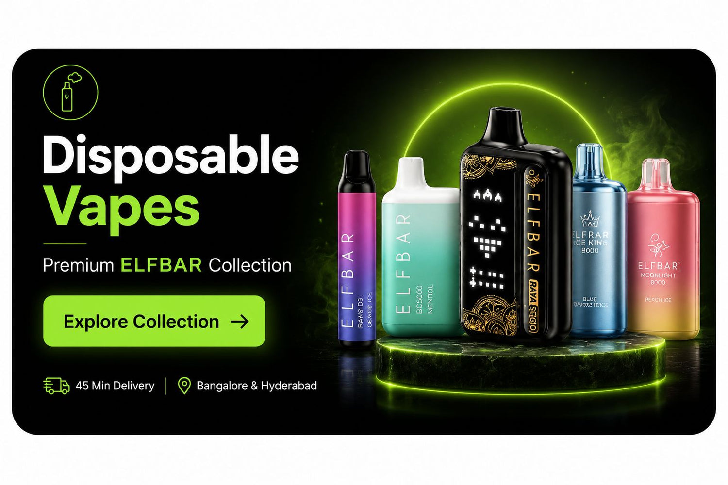 Buy Disposable Vapes in Bangalore & Hyderabad