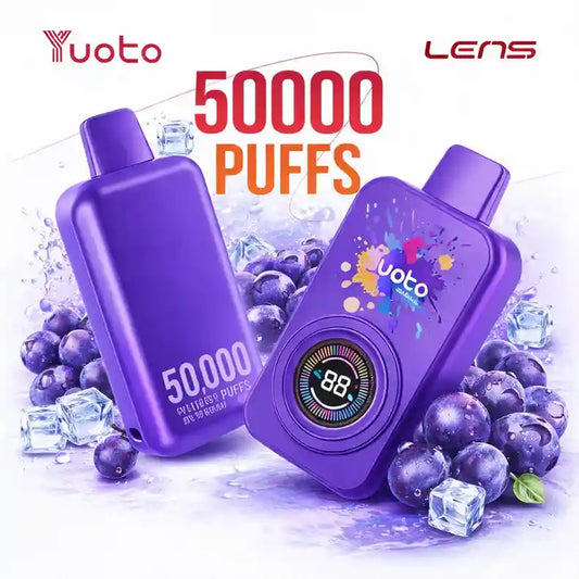 Buy Yuoto Lens 50000 Puffs Disposable Vape Online in Bangalore | 30-45 Min Express Delivery