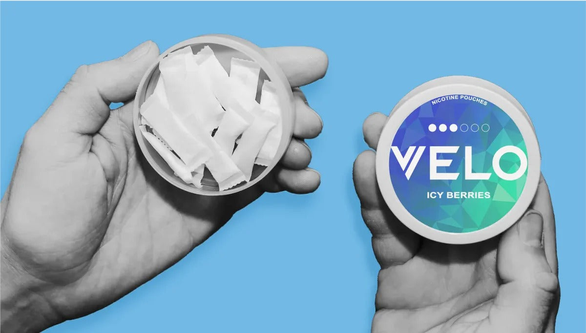 VELO Nicotine Pouches 20 Pouches Box | Tobacco-Free | 45 Min Delivery Bangalore & Hyderabad