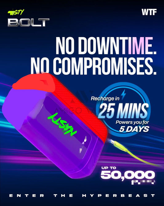 Nasty Vape 50000 Rechargeable Pod Device | Highest Capacity | 45 Min Delivery Bangalore & Hyderabad