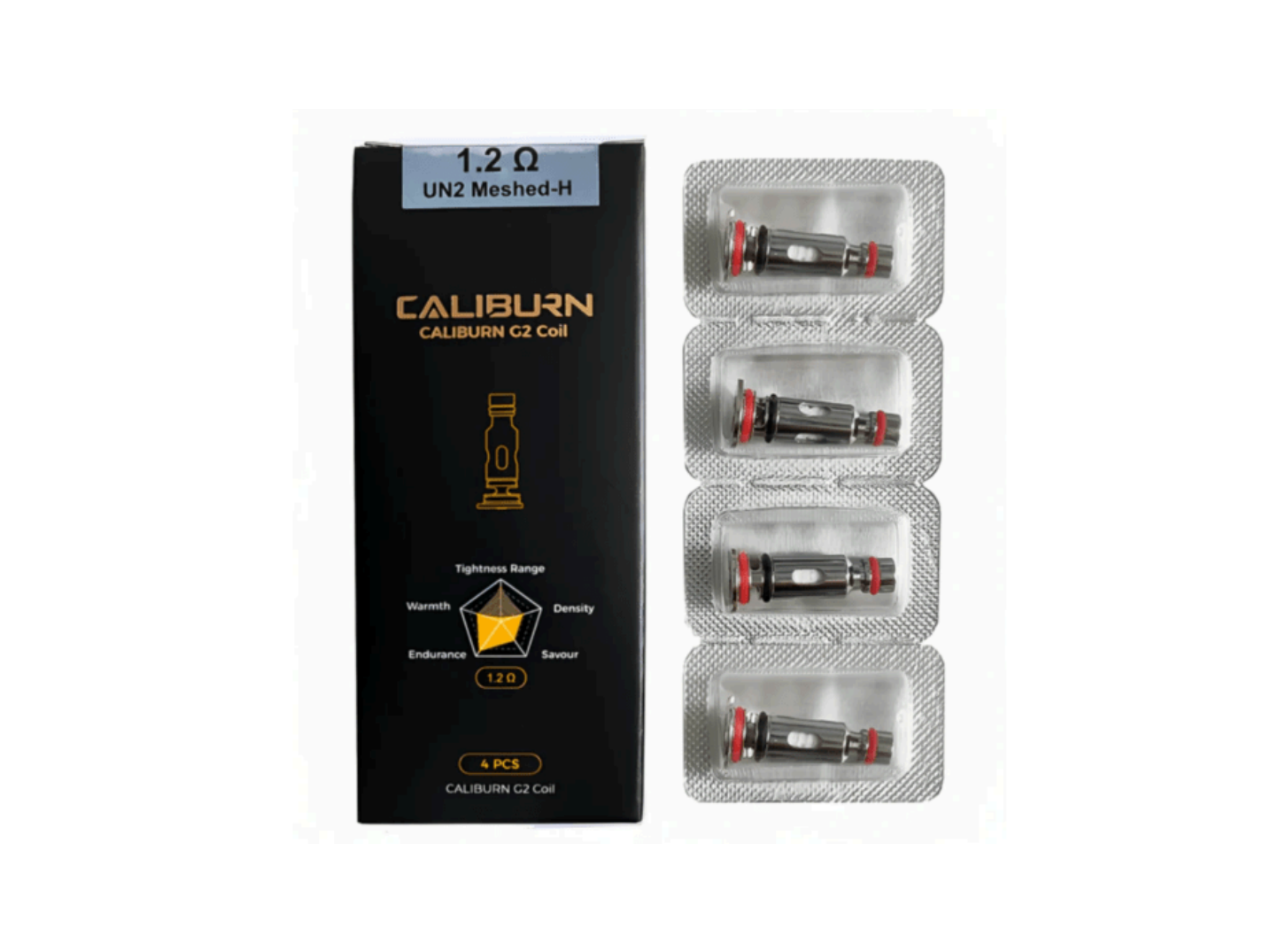 Caliburn G2 Replacement Coils 4 Pack Uwell UN2 Meshed Bangalore