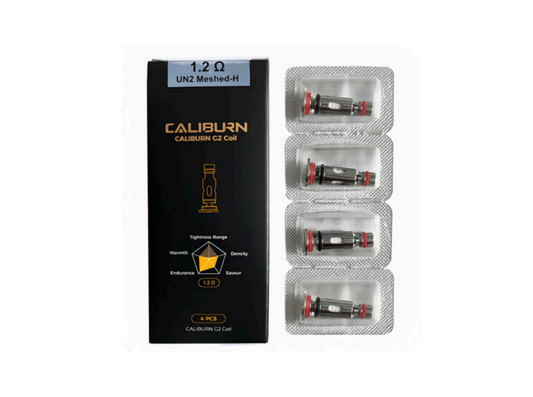 Caliburn G2 Replacement Coils 4 Pack Uwell UN2 Meshed Bangalore